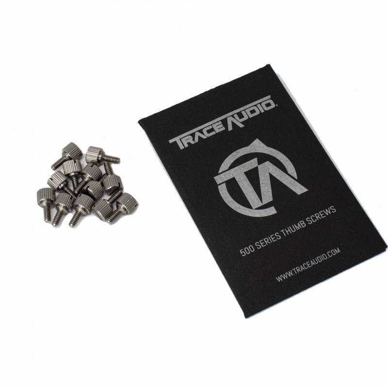 12 Pack of Trace Audio 500 Series Thumb Screws 12 Pack of Trace Audio 500 Series Thumb Screws